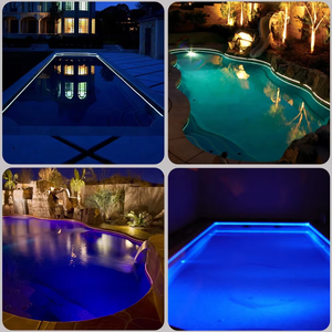 <span class=keywords><strong>Moteur</strong></span> de lumière à fibre optique de grande puissance 100W avec roue de couleur pour éclairage lumineux latéral de piscine de spa - Product Image 5