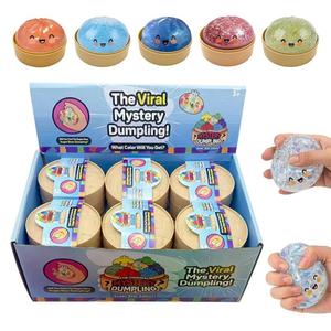 0728 Shiny Sparkly Glitter Dumpling Squishy Stress <b>Balls</b> Sensory <b>Squeeze</b> <b>Ball</b> Fidget Toys for Toy Resellers - Product Image 4