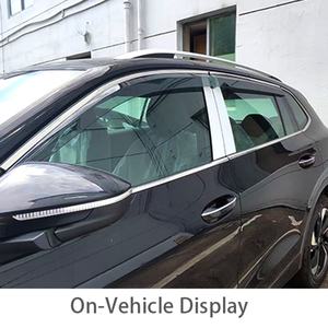 Déflecteurs de vent et pare-pluie pour Volkswagen Tiguan L Pro - Déflecteur de vent et de pluie moulé par injection de qualité supérieure - Product Image 2