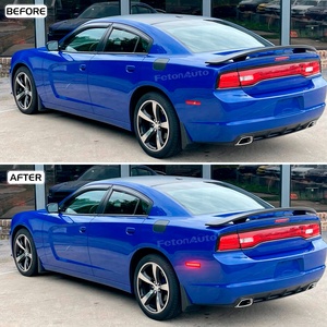 Feux de rétroviseur arrière d'animation blancs et rouges pour Dodge Charger <span class=keywords><strong>Challenger</strong></span>, clignotants dynamiques à LED, feux latéraux - Product Image 6