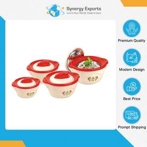 Juego de 4 Cazuelas Aptas para Microondas de Calidad Duradera, con Tapa, para Uso Doméstico y en Restaurantes, de un Vendedor Confiable - Product Image 2