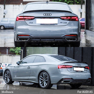 Aileron arrière style S en fibre de carbone nid d'abeille pour A5 S5 RS5 B9 Coupé 2 portes 2016-2025 - Product Image 6