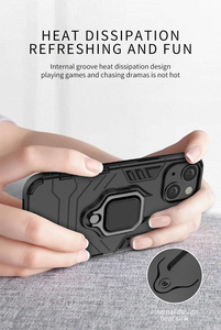 Pour <span class=keywords><strong>iphone</strong></span> 13 14 15 16E 17 gros universel accessoires de téléphone portable étui quatre coins Anti-chute résistant aux rayures coque de téléphone - Product Image 2