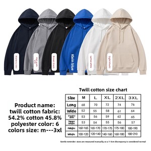 Sweat-shirt personnalisé en coton sergé de haute qualité, nouveau style, coupe ample, idéal pour les réunions de classe et les designs de groupe pour couples - Product Image 6