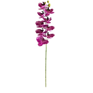 Orquídea Artificial de Fábrica, Flor Grande de Seda con Tacto Real, Látex, Impresión 3D, Flores de Phalaenopsis en Venta - Product Image 1