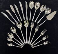 Ensemble de couverts de mariage modernes et durables en acier inoxydable 18-10 304, de qualité supérieure pour restaurant, résistant au lave-vaisselle