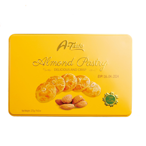 Vendita diretta della fabbrica di mandorle giallo croccante confezione regalo portatile indipendente biscotti per il tè del pomeriggio snack di <span class=keywords><strong>zucchero</strong></span> salato miscele di pasta - Product Image 6