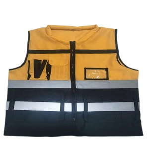 Chaleco Reflector de poliéster de alta visibilidad, uniforme de Seguridad para construcción, Chaleco - Product Image 6