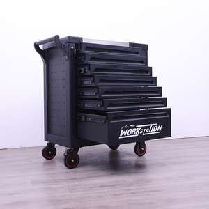 <b>On</b> Sale Auto Repair 7 Drawer Workshop Black <b>Tool</b> Trolley <b>Tool</b> Box Roller Cabinet Rolling <b>Tool</b> <b>Chest</b> <b>on</b> <b>Wheels</b> - Product Image 2