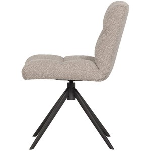 Silla de comedor de diseño moderno con patas de metal con respaldo de asiento suave para el hogar, oficina, hotel o apartamento, Bar en casa, sala de estar - Product Image 3