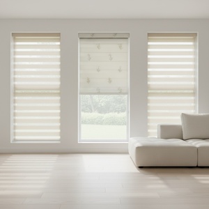 Tende a Rullo Zebra con Motore Elettrico Integrato per Finestre alla Francese - Product Image 4