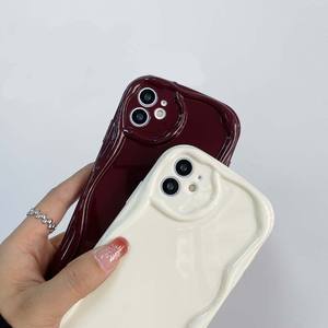 ใหม่ล่าสุดครีมWave Edge DesignซิลิโคนสีTPUโทรศัพท์มือถือสําหรับ<span class=keywords><strong>Samsung</strong></span> <span class=keywords><strong>Galaxy</strong></span> S23 S24 M54 A53 A73 A25 - Product Image 1