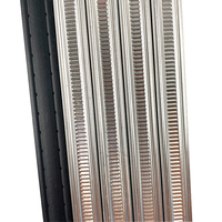 Barre d'espacement en aluminium pour verre, barre d'espacement en fibre de verre pour verre isolant, bande d'étanchéité en butyl pour joint chaud, fenêtre creuse