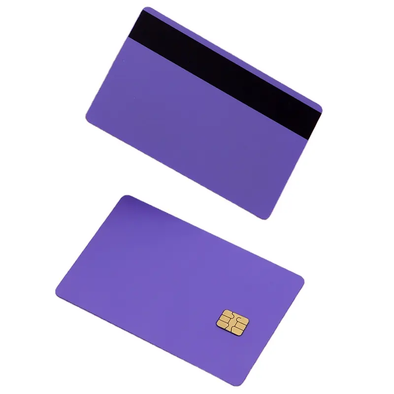 Amex metallo nero 0.8mm 4442 magnetico chip personalizzato rfid credito nero nfc blu viola carta bianco Laser inciso carte bancarie in metallo