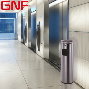 Chất Lượng Cao Ngoài Trời Đứng Gạt Tàn Rác Có Thể - Product Image 4