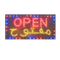 Letrero LED Intermitente para Escaparates, Tablero de Exhibición con Caracteres para Uso en Interiores, Señalización Promocional para Negocios