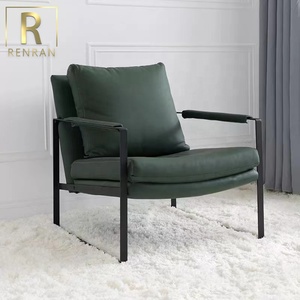 Poltrona Moderna per Camera d'Albergo, Sedia di Design per Soggiorno, Poltrona Commerciale per Sala d'<span class=keywords><strong>Attesa</strong></span>, <span class=keywords><strong>Poltrone</strong></span> in Pelle per il Tempo Libero - Product Image 6
