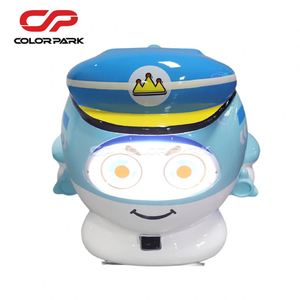 Máquina de Juego de Autos Columpio de Fibra de Vidrio para Niños, Operada con Monedas, Colorida, para Parques - Product Image 3