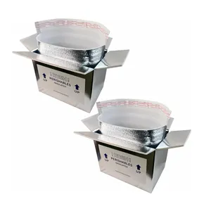 Fresh Fruit Cold Chain Shipping Packaging Box Thermal Insulated Carton Shipping Boxes For Transporting Frozen Food