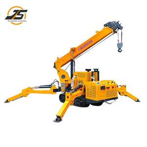 رافعة 2 طن 5 طن 8 طن عنكبوت 3 طن رافعة مجنزرة صغيرة تلسكوبية رافعة متحركة رافعة مجنزرة صغيرة - Product Image 2