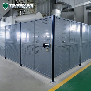 Valla Perforada Galvanizada con Apertura Personalizada |   Barrera de Seguridad de Alta Visibilidad para Línea de Ensamblaje y Logística de Almacén - Product Image 1