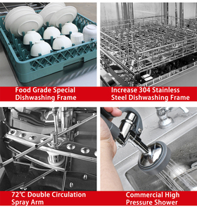 Commercial Dishwasher Machine Industrial Hood Type Machinery Hood Type Dishwasher - Product Image 4