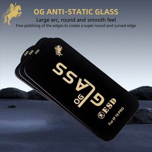 <span class=keywords><strong>Protector</strong></span> de Pantalla de Vidrio Templado Antiespía y de Privacidad ESD para <span class=keywords><strong>iPhone</strong></span> 17 Pro Max 16 15 14 13 - Product Image 3