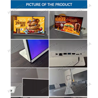 Écran LCD numérique Android 23,8 pouces sans écran tactile avec CMS intégré pour les affichages publicitaires dans les aéroports, les métros et les ascenseurs