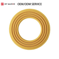 Amortisseur araignée en silicone HY AUDIO pour haut-parleur, double couche, matériau NOMEX, fourniture d'usine, amortisseur de vibrations rond en silicone