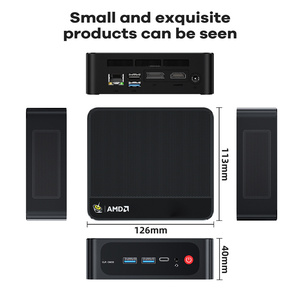 Mini PC <span class=keywords><strong>Beelink</strong></span> <span class=keywords><strong>SER5</strong></span> AMD R5 5500U con Windows 11, Carcasa Metálica, LAN 2.5G, WiFi 6, BT5.2, 16GB/32GB DDR4, Compatible con Pantalla Dual DP 1.4 y 4K HD - Product Image 6