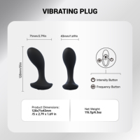 Nuevo Dildo de Silicona Líquida Suave Impermeable en Varios Colores, Masajeador de Próstata para Hombres, Vibrador