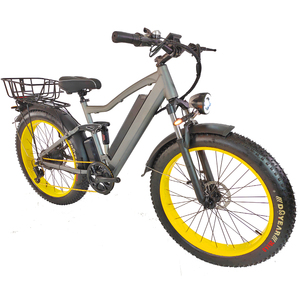 Factory Direct-Sale Sport 26*4 Wide Snow Tires 48V 10Ah Lithium Battery Aluminum Alloy <b>Frame</b> Brushless Motor Rear Hub Dual - Product Image 6