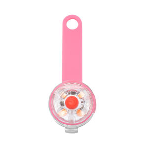 새로운 디자인 개 액세서리 미니 애완 동물 빛 라운드 빛나는 <span class=keywords><strong>led</strong></span> 야외 개 안전 펜던트 - Product Image 4