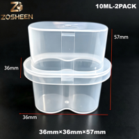 Boîte de rangement personnalisée pour flacons de sérum en plastique de 10 ml, boîte d'emballage pour flacons de taille personnalisée pour flacons de laboratoire et cosmétiques