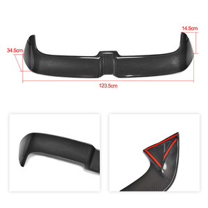 Cho 14-17 Golf 7gti/r sợi carbon mái Đuôi cánh MK7 Xe sửa đổi trên <span class=keywords><strong>Spoiler</strong></span> cố định boong duy nhất - Product Image 3