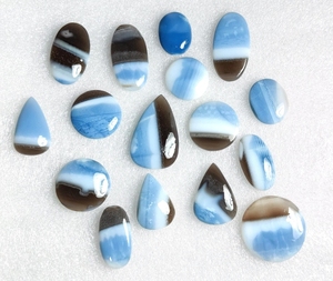 Piedras Preciosas de Ópalo Azul, Gemas Naturales de Alta Calidad en Formas Mixtas para Joyería - Product Image 3