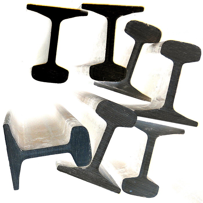 12kg/m hot rolled steel rail