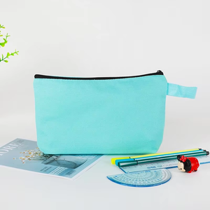 Bolsa <span class=keywords><strong>de</strong></span> <span class=keywords><strong>Maquillaje</strong></span> <span class=keywords><strong>de</strong></span> Lona <span class=keywords><strong>de</strong></span> Algodón Personalizada con Logotipo a Todo <span class=keywords><strong>Color</strong></span>, Organizador Largo y Sencillo para Regalo, Neceser <span class=keywords><strong>de</strong></span> Viaje - Product Image 5