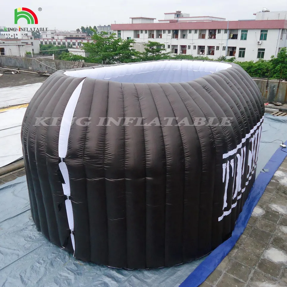 Tienda de campaña de túnel de entrada inflable de PVC de alta calidad