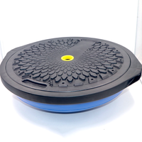 Pelota de equilibrio de Media bola para Yoga, entrenador de equilibrio de 25 pulgadas, superficie antideslizante para ejercicio de fuerza, fisioterapia y gimnasio