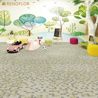 Beste Qualität Benutzer definierte selbst klebende Boden quadrate Teppich Kommerzieller Stil Tagungsraum Dekor Wasch bare Nylon bedruckte Teppich fliesen