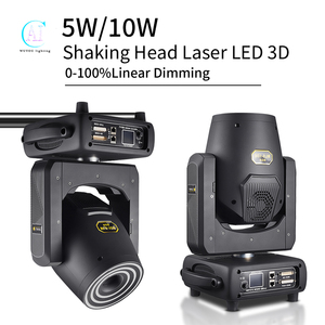 Aicpose chuyên nghiệp sân khấu trong nhà di chuyển đầu chùm ánh sáng laser RGB DMX <span class=keywords><strong>LED</strong></span> 3D di chuyển đầu đèn laser - Product Image 3