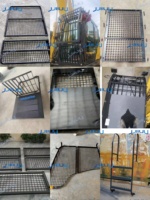 Protector de Ventana y Rejilla de Seguridad para Cabina de Excavadora SH200A6 |   Barrera Protectora de Alta Resistencia en Venta