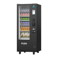 Máquina Expendedora Refrigerada de Snacks de Última Generación con Pantalla Táctil de 8 Pulgadas, Sistema de Pago Opcional, Gestión Basada en la Nube y Función SDK