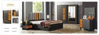 Armoire en bois massif de luxe italienne pour chambre à coucher, meubles pour appartement et hôtel