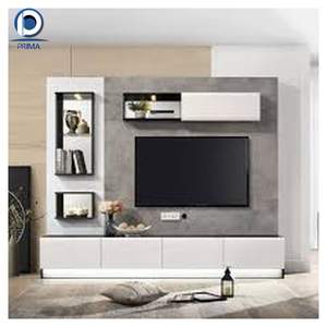 Prima House Meubles Armoires <span class=keywords><strong>TV</strong></span> en bois Conceptions Combinaison de table Armoires <span class=keywords><strong>TV</strong></span> en bois d'<span class=keywords><strong>occasion</strong></span> modernes Support - Product Image 4