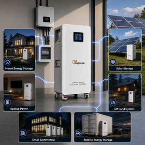 16kWh 51.2V 314Ah Solar <b>Battery</b> EU Local Stock Poland Warehouse Fast Delivery WiFi Cloud Monitor 6000 Cycles Mobile ESS BMS - Product Image 6