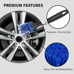 Auto-Detailing-Bürstenset: 4-Zoll-Nylon-Radbürste mit Wildschweinborsten für die individuelle Felgenpflege - Product Image 6