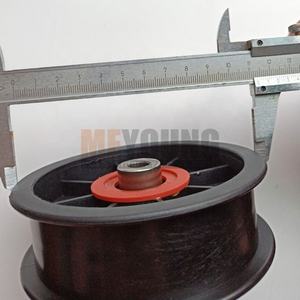 MeYoung Ağır Hizmet Tipi Metal Naylon Düz Rulmanlı Makara 25mm Kevlar Kayış Uyumlu Ticari Spor Salonu Egzersiz Pin Yükleme Seçimi - Product Image 4