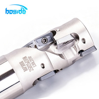 BOSIDE BAP400R Fraise à queue en spirale indexable robuste pour centre d'usinage CNC, usinage de face et de finition, OEM